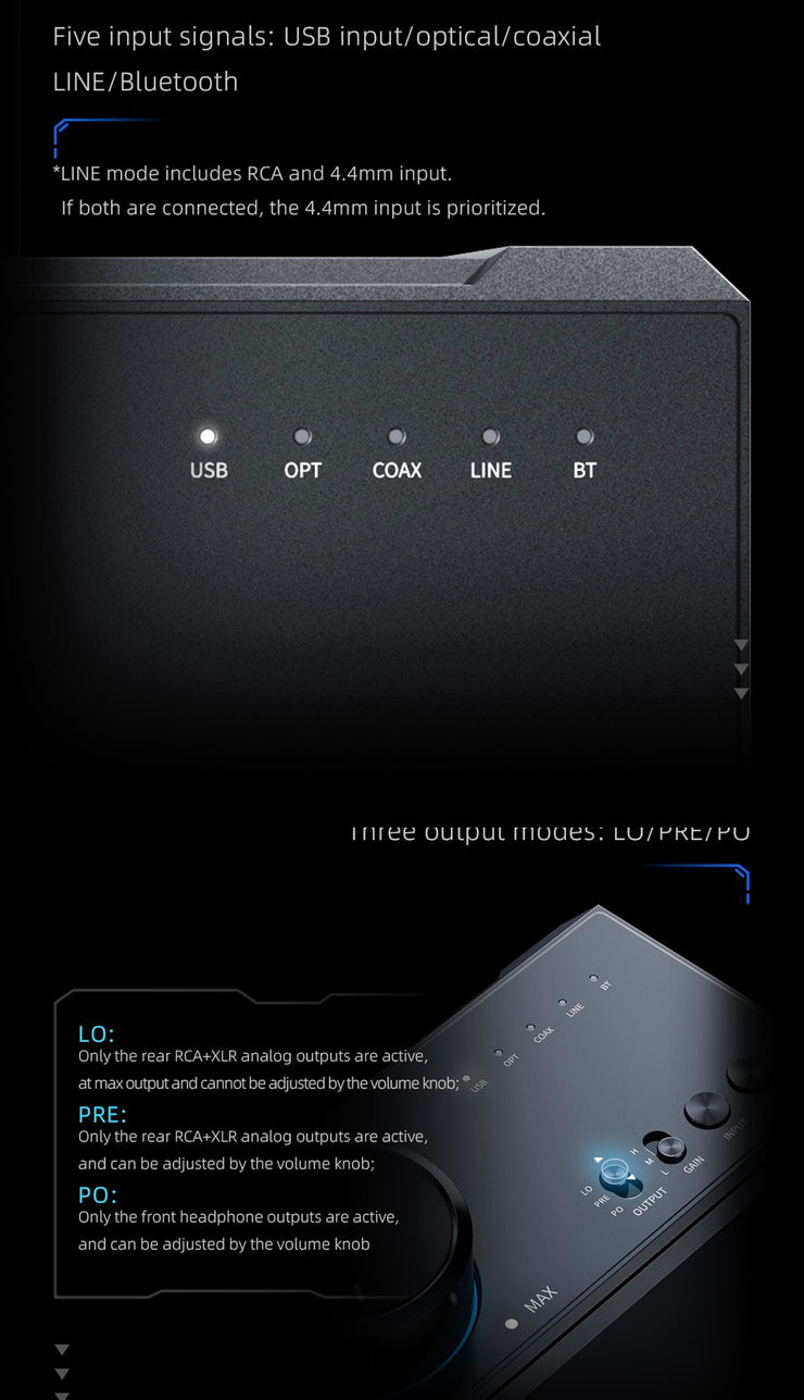 FiiO - K9 - Desktop THX Audiophile DAC and Headphone Amplifier (In Stock) (Specials)