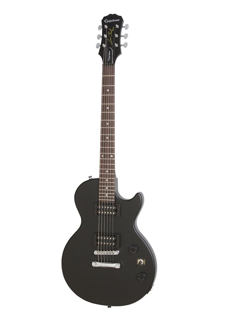 Epiphone Les Paul Special Satin E1 Electric Guitar – Worn Ebony (bobb) ENSV-EBV