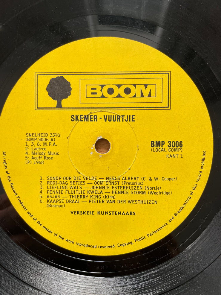 Skemervuurtjie – Vinyl LP Record - Very-Good Quality (VG) (verry) (Skemer-Vuurtjie)