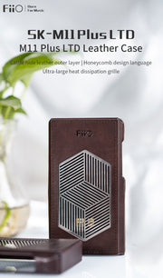FiiO M11 Pro/Plus/Ltd Leather Case for M11 Plus DAP (In Stock) (C-Plan Specials)