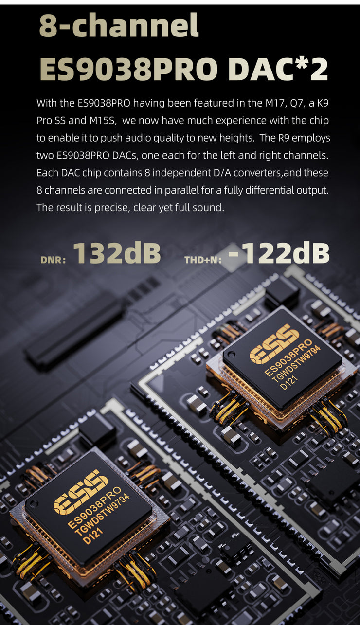 FiiO - R9 Flagship All In One Digital Streamer (In Stock)