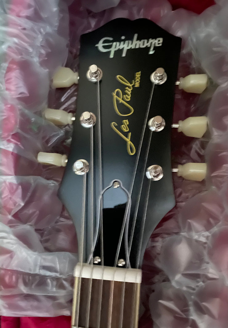 Epiphone - 1959 Les Paul Standard Electric Guitar - Aged Honey Burst Gloss Limited Edition with Hardcase (In Stock) ENL59-AHG