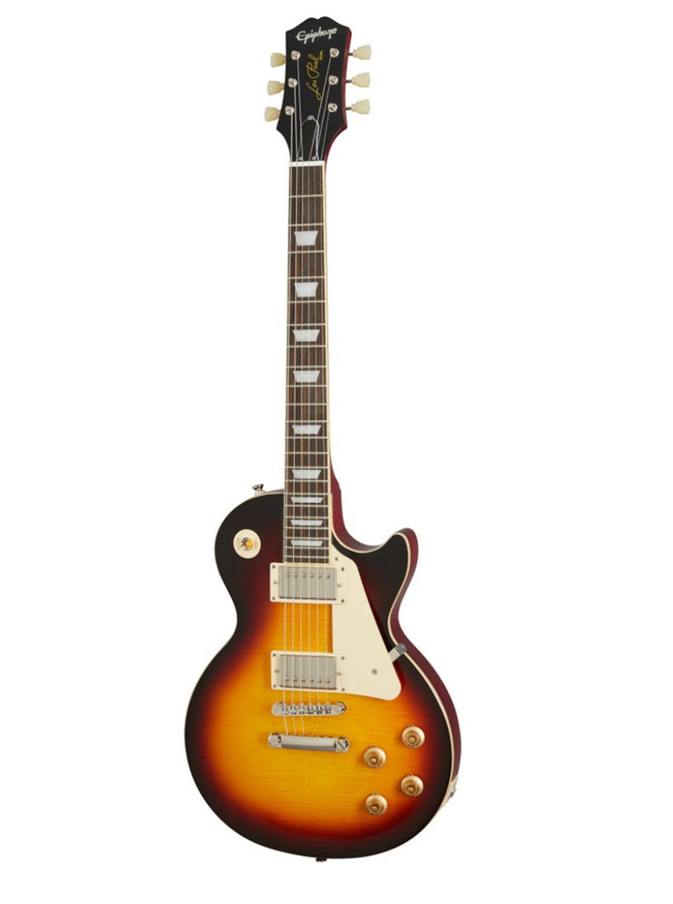Epiphone - 1959 Les Paul Standard - Limited Edition Electric Guitar - Aged Dark Burst with Hardcase - ENL59-ADB (bobb)