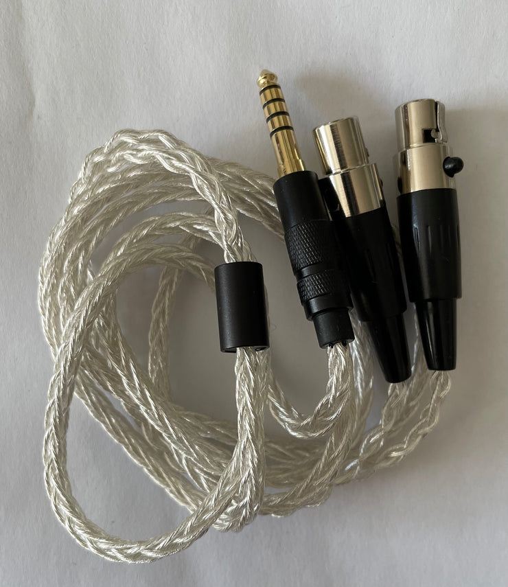 Pirole Audio - 4.4mm Balanced to Dual Mini XLR (for Audeze LCD Series) - 1.0m (In Stock)