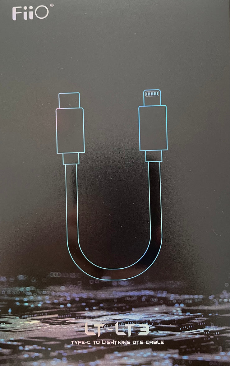 FiiO - LT-LT3 - USB-C to Lightning OTG Cable (In Stock)