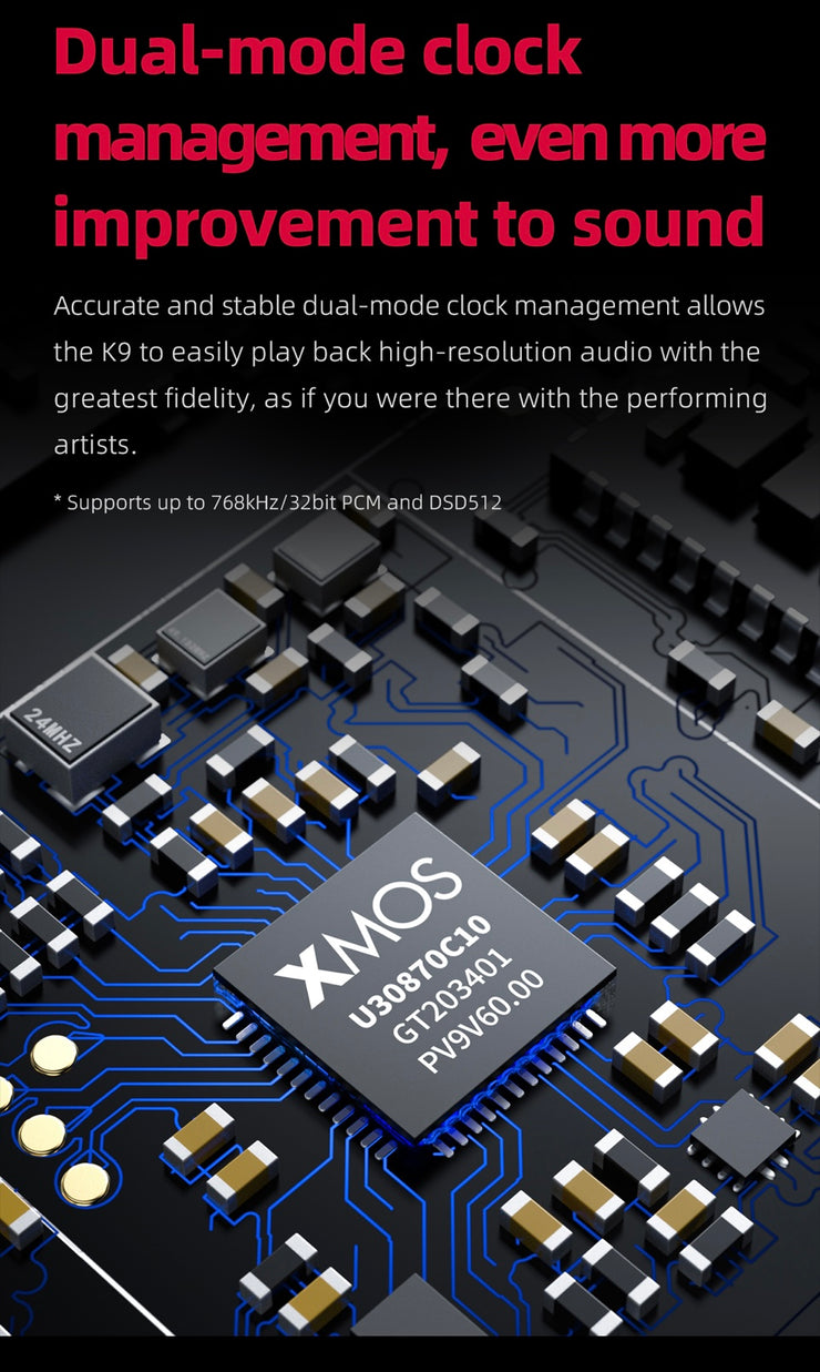 FiiO - K9 - Desktop THX Audiophile DAC and Headphone Amplifier (In Stock) (Specials)