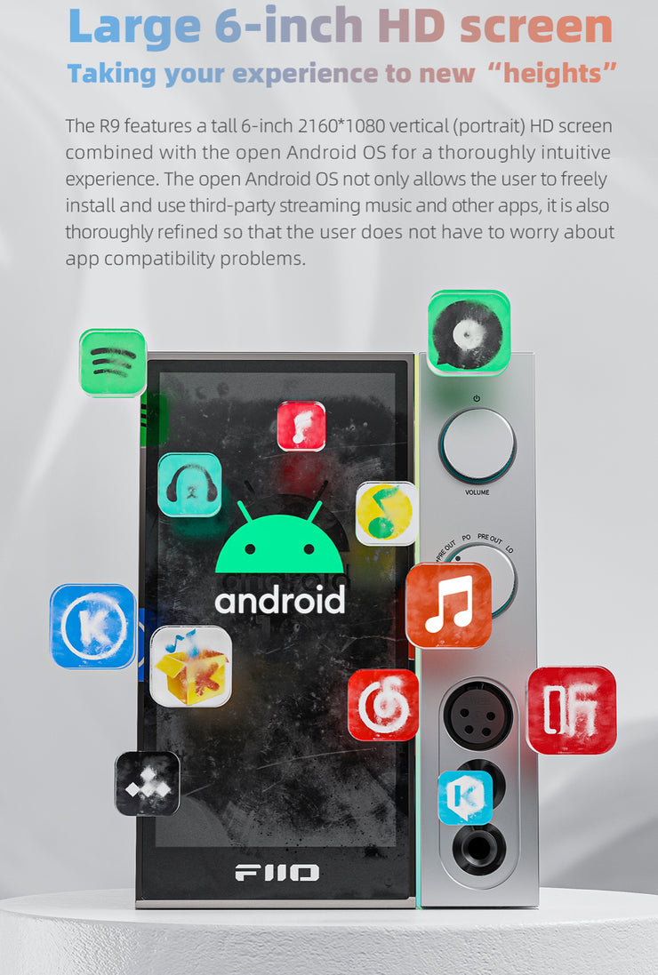 FiiO - R9 Flagship All In One Digital Streamer (In Stock)