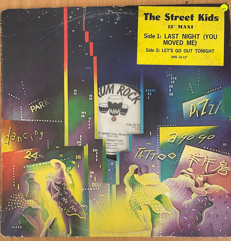 Street Kids – Last Night / Let's Go Out Tonight -  Vinyl LP Record (VG+) (D)