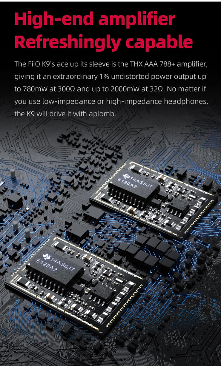 FiiO - K9 - Desktop THX Audiophile DAC and Headphone Amplifier (In Stock) (Specials)