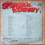 Springbok Boere Party – Francois Willemse  en Sy Orkes - Vinyl LP Record - Very-Good Quality (VG) (verry) (Skemer-Vuurtjie)