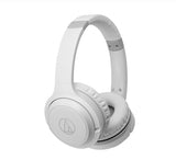 Audio Technica - ATH-S200BT Bluetooth Wireless On-Ear Headphones with Built-in Mic & Controls (White)(In Stock) (C-Plan Specials)