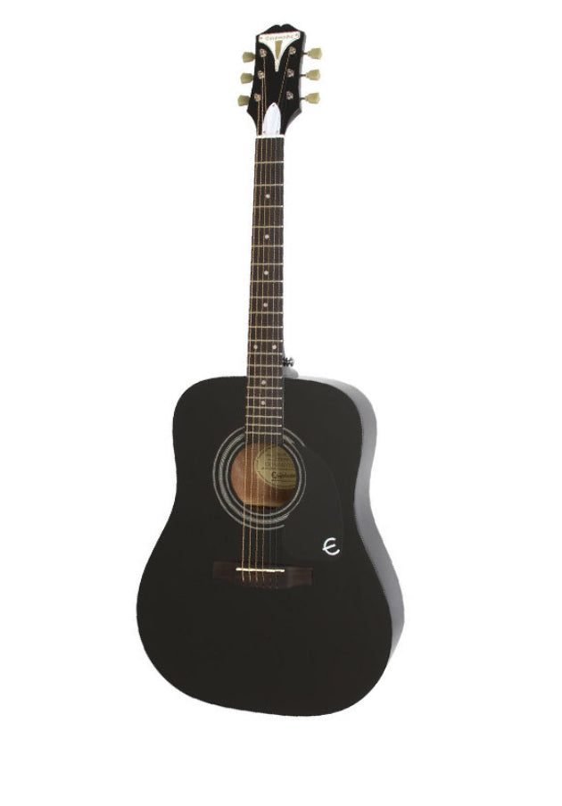 Epiphone - PRO 1 - Steel String Acoustic Guitar - Ebony Natural (EAPR-EB) (In Stock) (Specials)