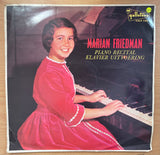 Marian Friedman - Piano Recital (Very Rare SA) - Vinyl LP Record - Very-Good+ Quality (VG+) (verygoodplus)