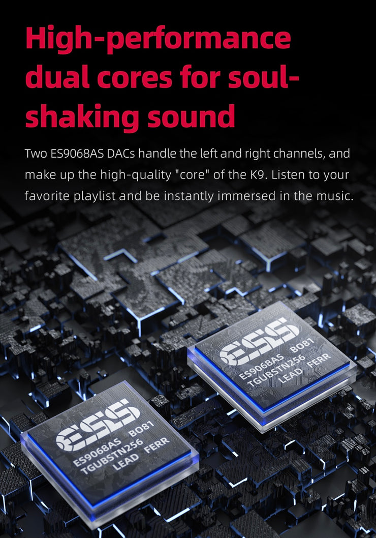 FiiO - K9 - Desktop THX Audiophile DAC and Headphone Amplifier (In Stock) (Specials)