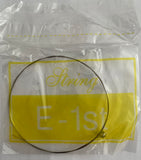 Guitar Strings - 1st E String (0.10) in Sealed Plastic for Electric & Acoustic Guitars (In Stock)