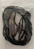 Pirole Audio - 4.4mm balanced cable for HiFiMan Headphones - 1.2m length (3.5mm plug) (In Stock)