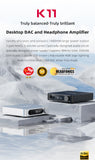FiiO K11 - Headphone DAC & Amplifier for Home Audio - White (Ships in 2-3 Weeks)