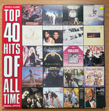 Top 40 Hits Of All Time - Double Vinyl LP Record - Very-Good+ Quality (VG+) (verygoodplus)