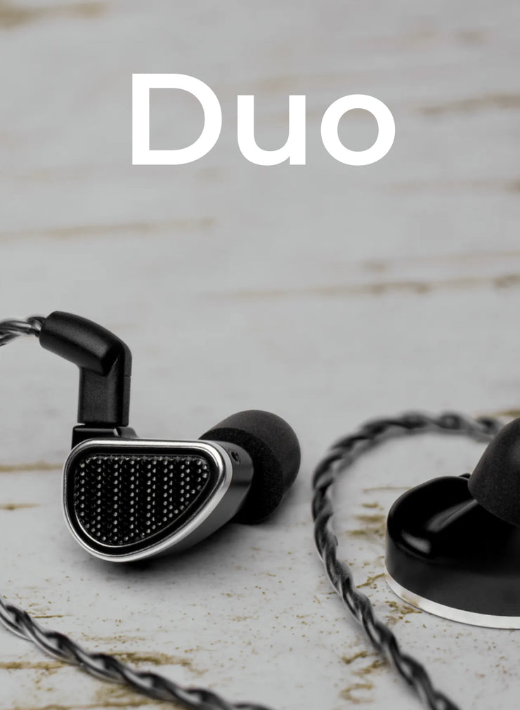64 Audio - Duo Dual Driver Audiophile Earphones (Latest Release) (Ships in 2-3 Weeks )