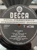 Holst - Herbert von Karajan, Vienna Philharmonic – The Planets (Rare - Original UK)- Vinyl LP Record - Very-Good+ Quality (VG+) (verygoodplus) (D)