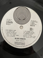 Black Sabbath ‎– Black Sabbath  (V06) - Vinyl LP Record - Very-Good+ Quality (VG+) (verygoodplus)