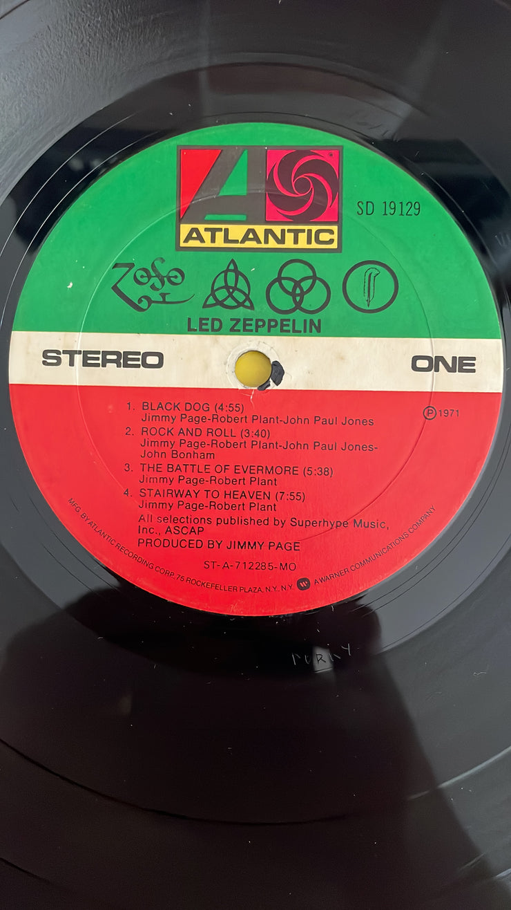 Led Zeppelin - Led Zeppelin (US)  - Vinyl LP Record  (VG)