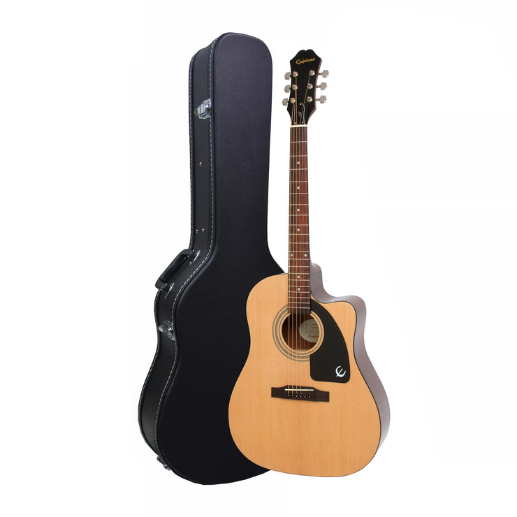 Epiphone - J-15 EC Deluxe Acoustic Electric Guitar with Hard Case - Natural (In Stock)