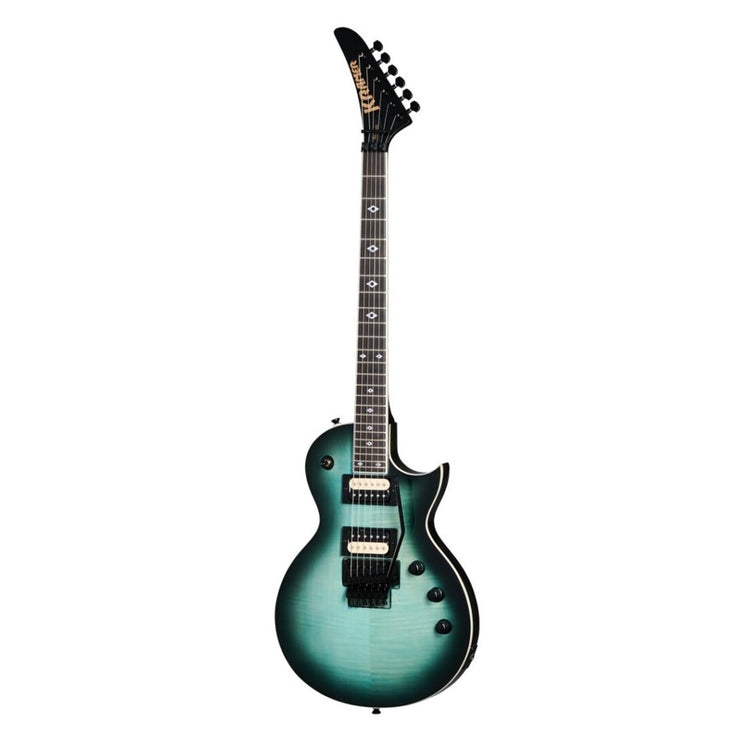 Kramer  Assault Figured  Caribbean Blue Perimeter Electric Guitar (In Stock) nbb KASF-CBP