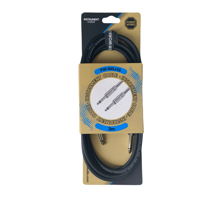 PowerWorks -  3M Instrument/Speaker Cable (In Stock) PW-INSJ3S