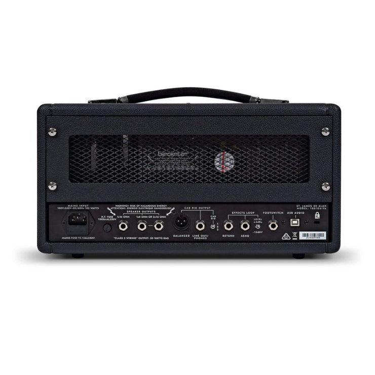 Blackstar - STJ50-676H St James - Electric Guitar Amplifier Head  (nbb) (Ships Next Day) (Specials)