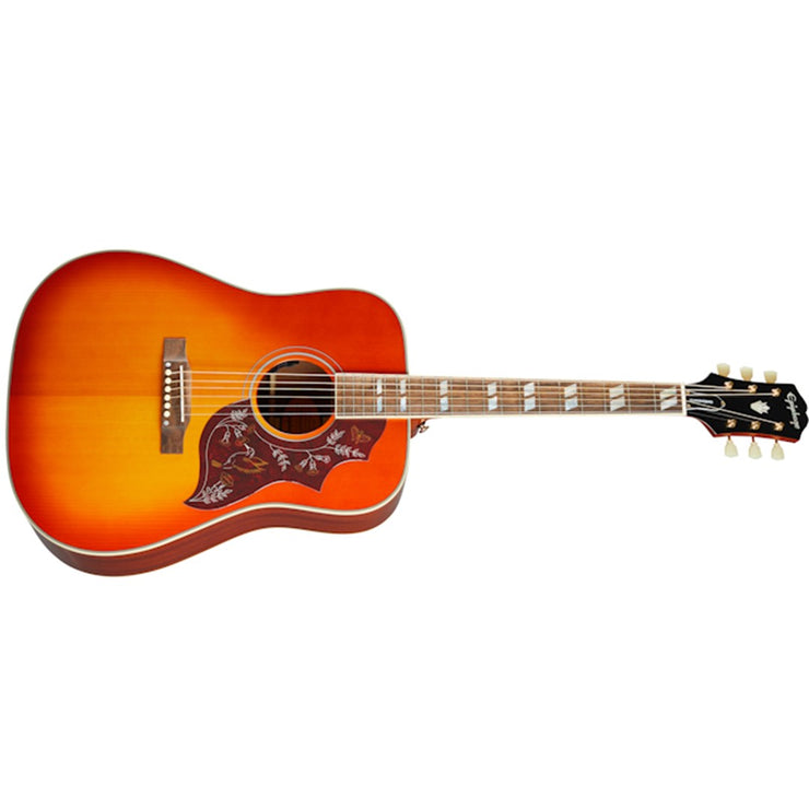 Epiphone Hummingbird - Acoustic/Electric Guitar - Aged Cherry Sunburst (In Stock) nbb IGMTHUM-ACH