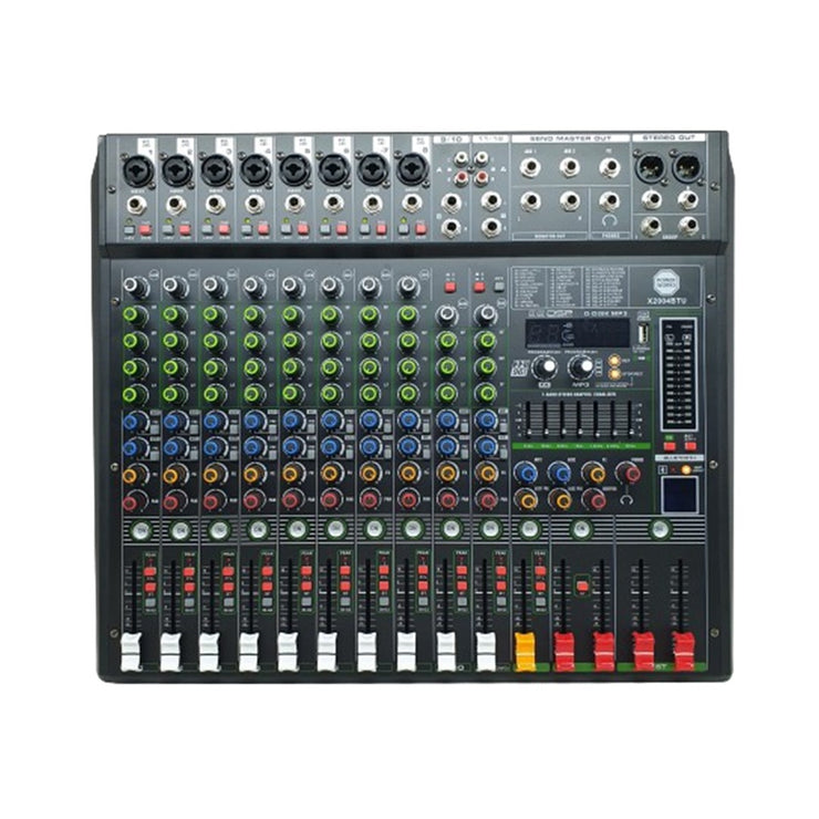 PowerWorks X2004BT-USB 8 Mono Channel & 2 Stereo Channel Mixer with Bluetooth (In Stock) (nbb)