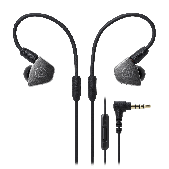 Audio Technica - ATH-LS70is - Wired In-Ear Headphones with Mic & Control (Black) (In Stock)