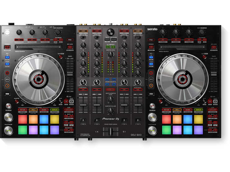 Pioneer - DDJ-SX3  - 4-Channel  DJ controller for Serato DJ Pro - Showroom Unit with Bag (In Stock) nbb