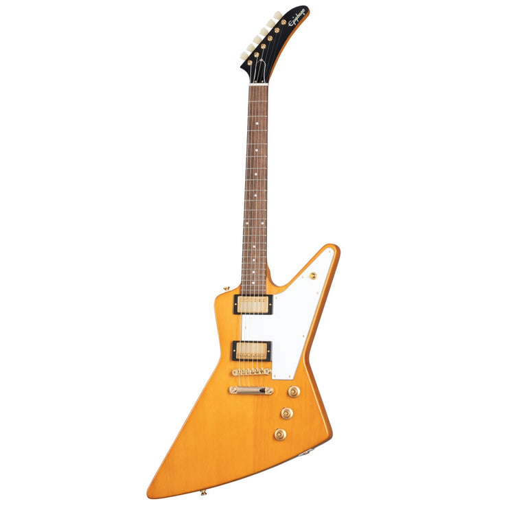 Epiphone - 1958 Korina Explorer Electric Guitar  (In Stock) nbb IGCKEXW-ANA)