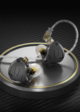 KZ Acoustics - ZS10 Pro X (Latest Release) - 5 Driver (4 BA + 1 DD) Earphones (In Stock) (For Bob)