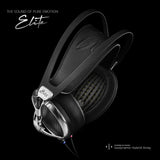 Meze Audio - Elite Audiophile Isodynamic Hybrid Array Headphones (Aluminium) with Free Silver Plated PCUHD Premium Cable 4.4mm (Ships in 2-3 Weeks)