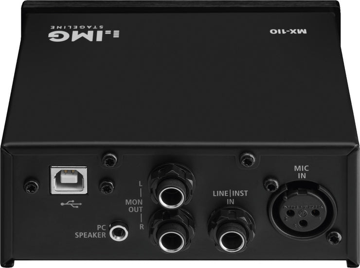 IMG Stageline - MX- 1io -  Single Channel Full Duplex USB Recording Interface (bobb) (MX1io)