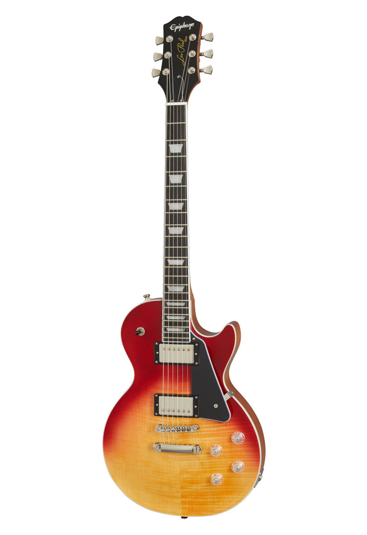 Epiphone - Les Paul Modern Figured , Magma Orange Fade - Electric Guitar (In Stock) bobb