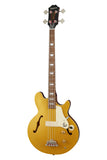 Epiphone Jack Casady Signature Bass Guitar - Metallic Gold  (In Stock)