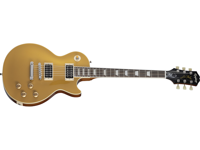 Epiphone - Slash "Victoria" Les Paul Standard Gold top Electric Guitar with Hard Case (In Stock)