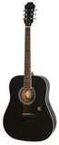 Epiphone Guitar - FT-100 - Song Maker Player Pack Acoustic Guitar with Bag/Strap/Tuner - Ebony (In Stock)