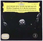 Brahms*, Herbert von Karajan, Berlin Philharmonic* ‎– Symphony No. 3 • Haydn Variations - Opened Vinyl LP - Near Mint Condition - C-Plan Audio