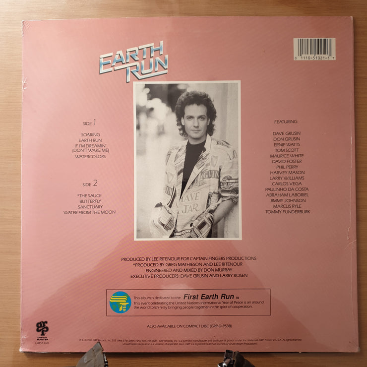 Lee Ritenour ‎– Earth Run -  Vinyl LP New - Sealed - C-Plan Audio