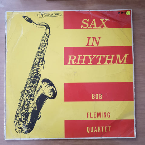 Bob Fleming Quartet - Sax In Rythm - Vinyl LP Record - Opened  - Very-Good Quality (VG)