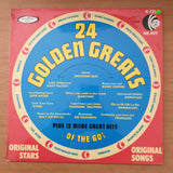 24 Golden Greats Of The 60's - Original Artists - Vinyl LP Record - Very-Good+ Quality (VG+)