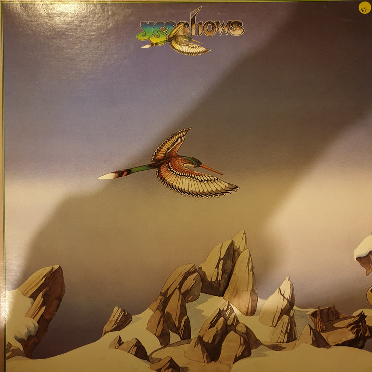 Yes ‎– Yesshows -  Vinyl LP Record - Opened  - Very-Good Quality (VG) - C-Plan Audio