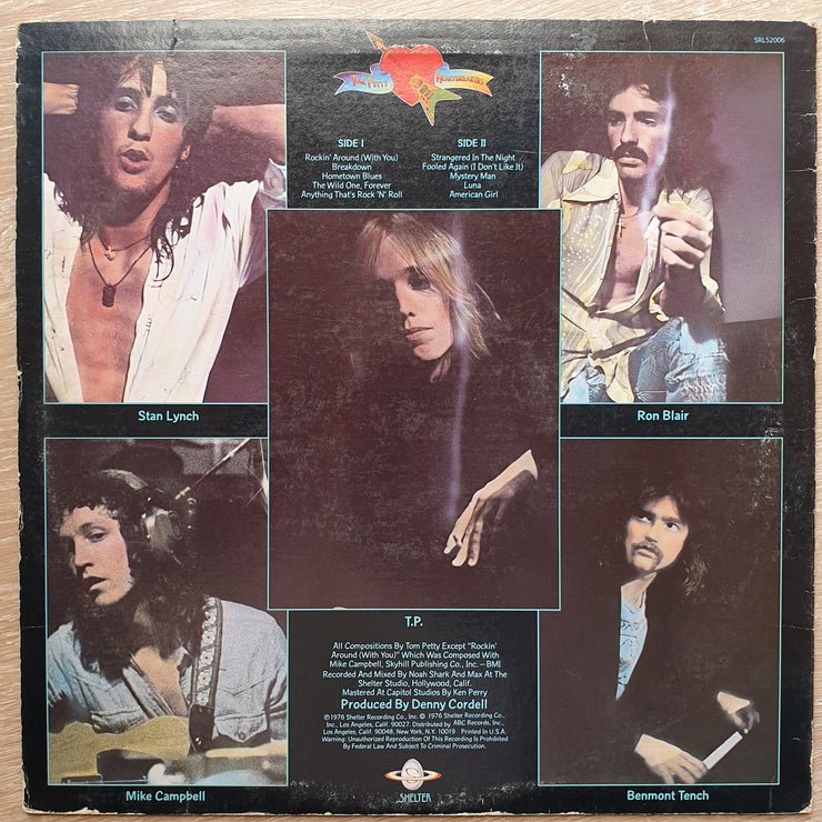 Tom Petty And The Heartbreakers - Tom Petty And The Heartbreakers -  Vinyl LP Record - Very-Good+ Quality (VG+) - C-Plan Audio