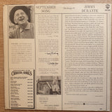 Jimmy Durante ‎– September Song - Vinyl LP Record - Opened  - Very-Good Quality (VG) - C-Plan Audio