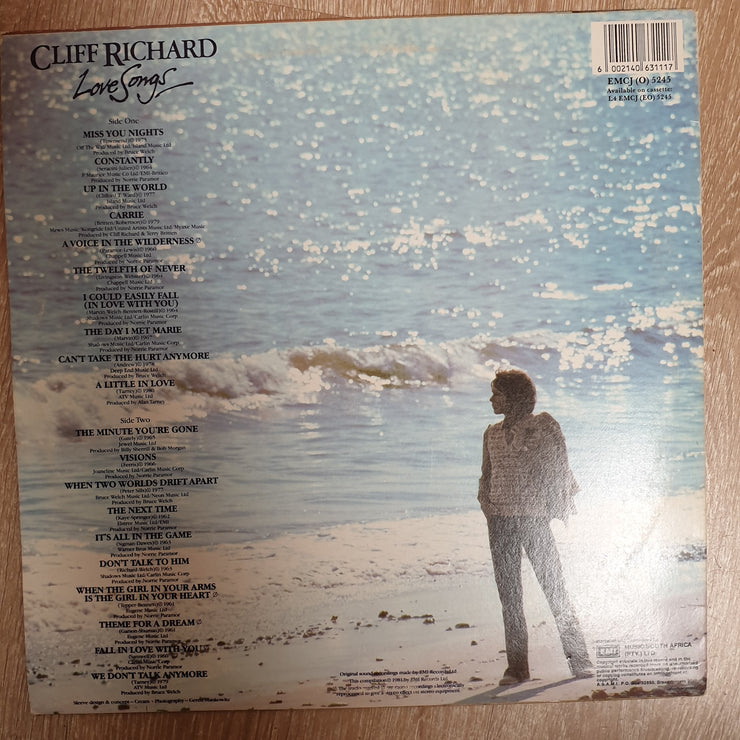 Cliff Richard - Love Songs - Vinyl LP Record - Opened  - Very-Good Quality (VG) - C-Plan Audio